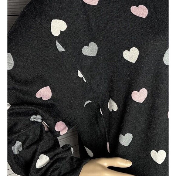 Rachel Roy Sweater Heart Pattern Soft Knit - Picture 6 of 12